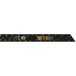 Folat 26855 decoratie zwart goud zilver lint IT'S MY xx birthday-folie