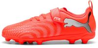 Puma Future 9 Play Fg/ag Rb Junioren Voetbalschoenen Rood,Oranje EU 32 Kinderen