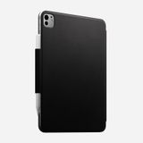Nomad Lederen Folio Hoesje iPad Pro 11 (M4-M5) – Zwart