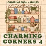 CHARMING CORNERS 4 – COLORING BOOK