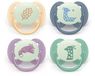 Philips Avent Ultra Soft Nighttime - 6 tot 18 maanden - Glow-in-the-dark fopspeen - 4pack - SCF094/08