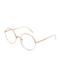 Wear Glas GLAS grace leesbril sterkte +3.00 Rosegoud - Metaal - Retro rond