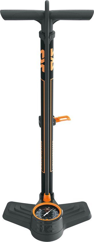 SKS Air-X-Plorer 10.0 Vloerpomp - Zwart - 7 bar - Aluminium