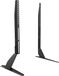 Merkloos TV-standaard tv voet tv standaard - Universeel - Verstelbaar - 30 tot 65 inch - Max 40 kg - Zwart