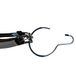 MSV 249 kleerhangers voor riem met ring, PVC/verchroomd metaal, donkerblauw, 13,5 x 19,5 x 0,1 cm