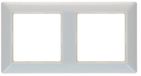 Jung AS582WW Cadre de recouvrement 2 postes - Blanc