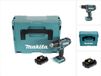 Makita DDF 482 Y1J accuboormachine 18V 62Nm in Makpac + 1x 1,5 Ah accu