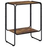 vidaXL Dressoir Gerookt eiken 60 x 38 x 75 cm Bewerkt hout