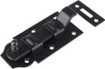 STARX schuif met bocht - 100 mm - zwart