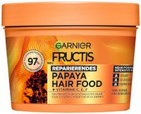 Garnier Fructis Papaya haarmasker, leave-in voor beschadigd haar en meer soepelheid, herstellend en regenererend, veganistische formule, zonder siliconen, Hair Food, 3-in-1, 400 ml