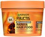 Garnier Fructis Papaya haarmasker, leave-in voor beschadigd haar en meer soepelheid, herstellend en regenererend, veganistische formule, zonder siliconen, Hair Food, 3-in-1, 400 ml