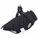 vidaXL Hondenjas Zwart L24 Fleece en polyester