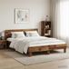 vidaXL Bedframe Oud hout 120 x 190 cm Bewerkt hout