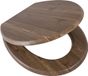AWD Interior Toiletbril Walnoot Beige MDF Soft Close