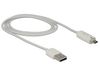DeLOCK 1m USB 2.0 Kabel - Wit
