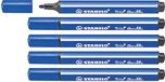 STABILO Trio Scribbi viltstiften, blauw, 5 stuks