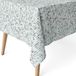 ECOMMERC3 Vlekafstotend tafelkleed voor rechthoekige tafel, afmeting 200 x 140 cm, vuilafstotend tafelkleed, extra zacht en waterdicht, groen