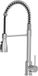 Unyqoos® Robinet de cuisine moderne avec douchette extractible et quatre modes de jet