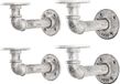 Shenzhen Haorui Industrial Technology Co., Ltd. Supports de tuyau, 4 pièces, blanc antique