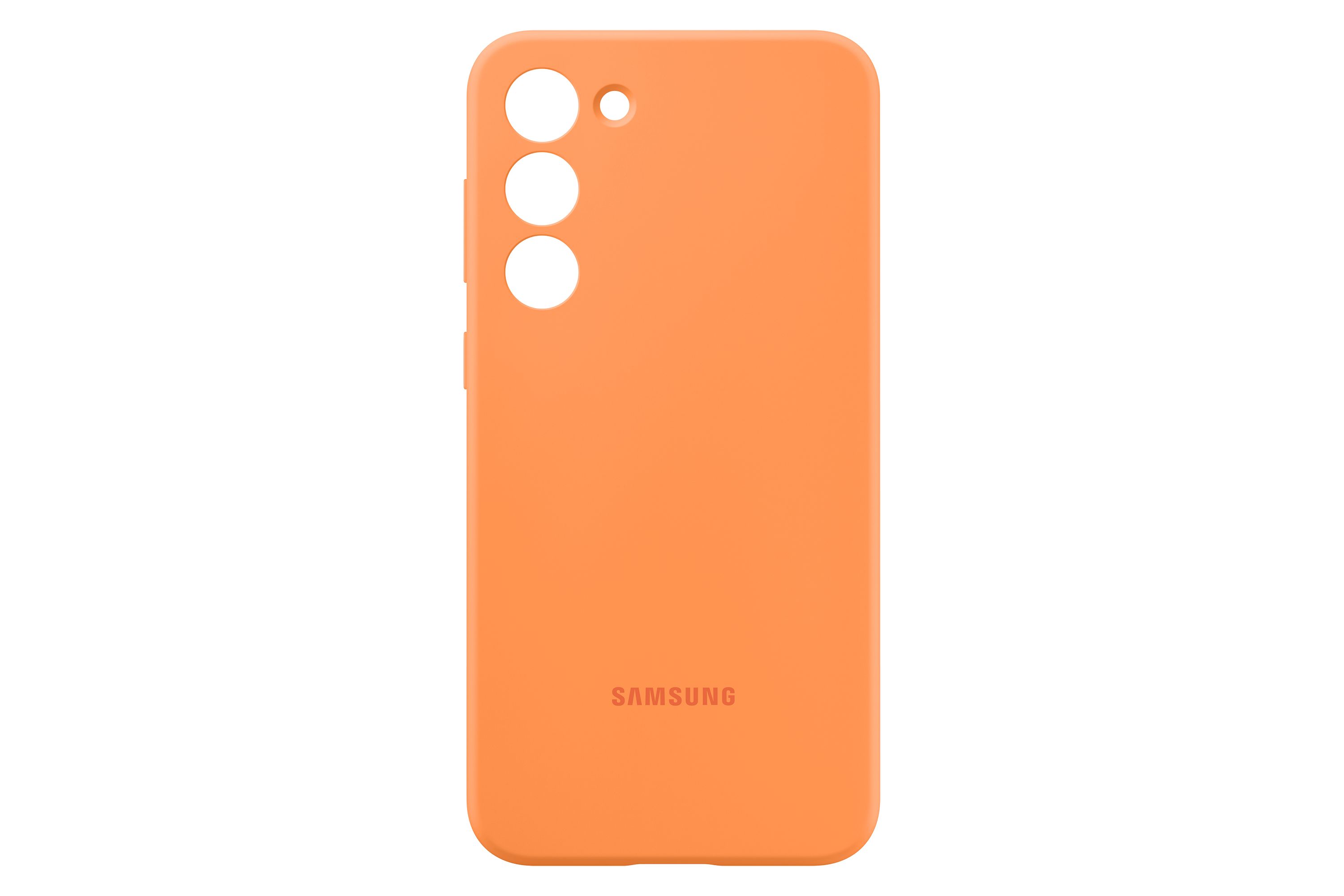 Samsung Silicone Case for Galaxy S23+ - Orange
