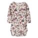 NAME IT BABY gebloemde romper - beige/roze