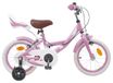 Vélo enfant 16 pouces pour 4-6 ans rose clair