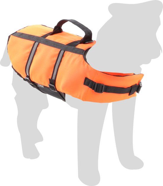Flamingo Zwemvest Hond - XS - 25 cm - Oranje - Reflecterend