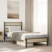 Maison Exclusive - Sommier sans matelas Chêne Sonoma 75x190 cm Matériau dérivé du bois