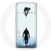 Maniacase Hoesje voor Samsung Galaxy A3 2017 Vikings Serie Seizoen 6 Ragnar Lothbrok De Trailer 2022