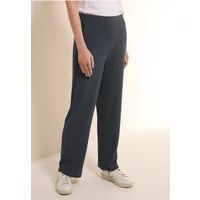 Cecil Jersey broek met geribde structuur