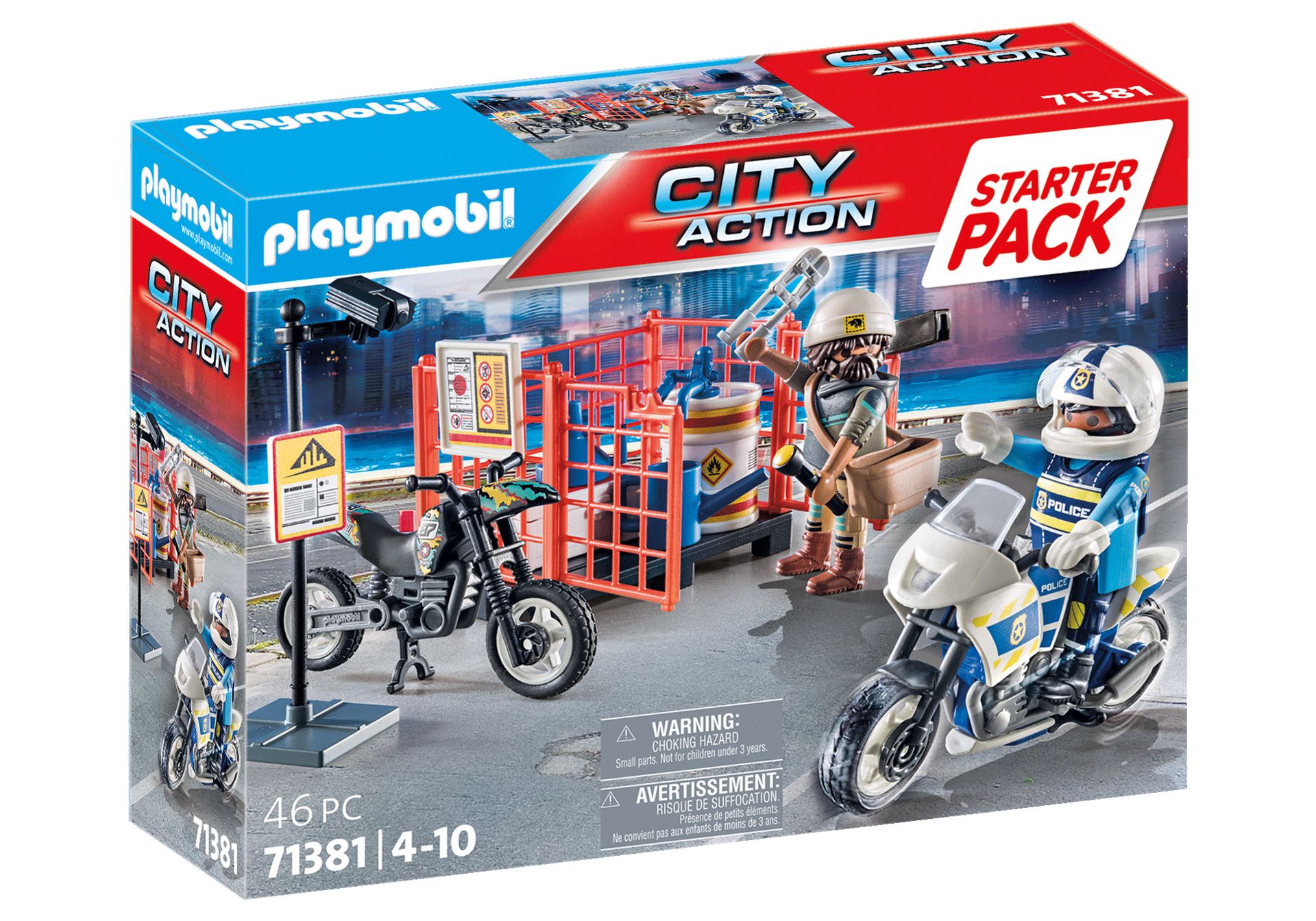 PLAYMOBIL City Action Starter Pack Politie - 71381