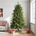 vidaXL Kunstmatige Hinged Kerstboom 240 cm PVC en Metaal Groen