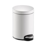 HELIT Metalen pedaalemmer classic - 20 liter - Metaal - Wit - dxh 290x440 mm