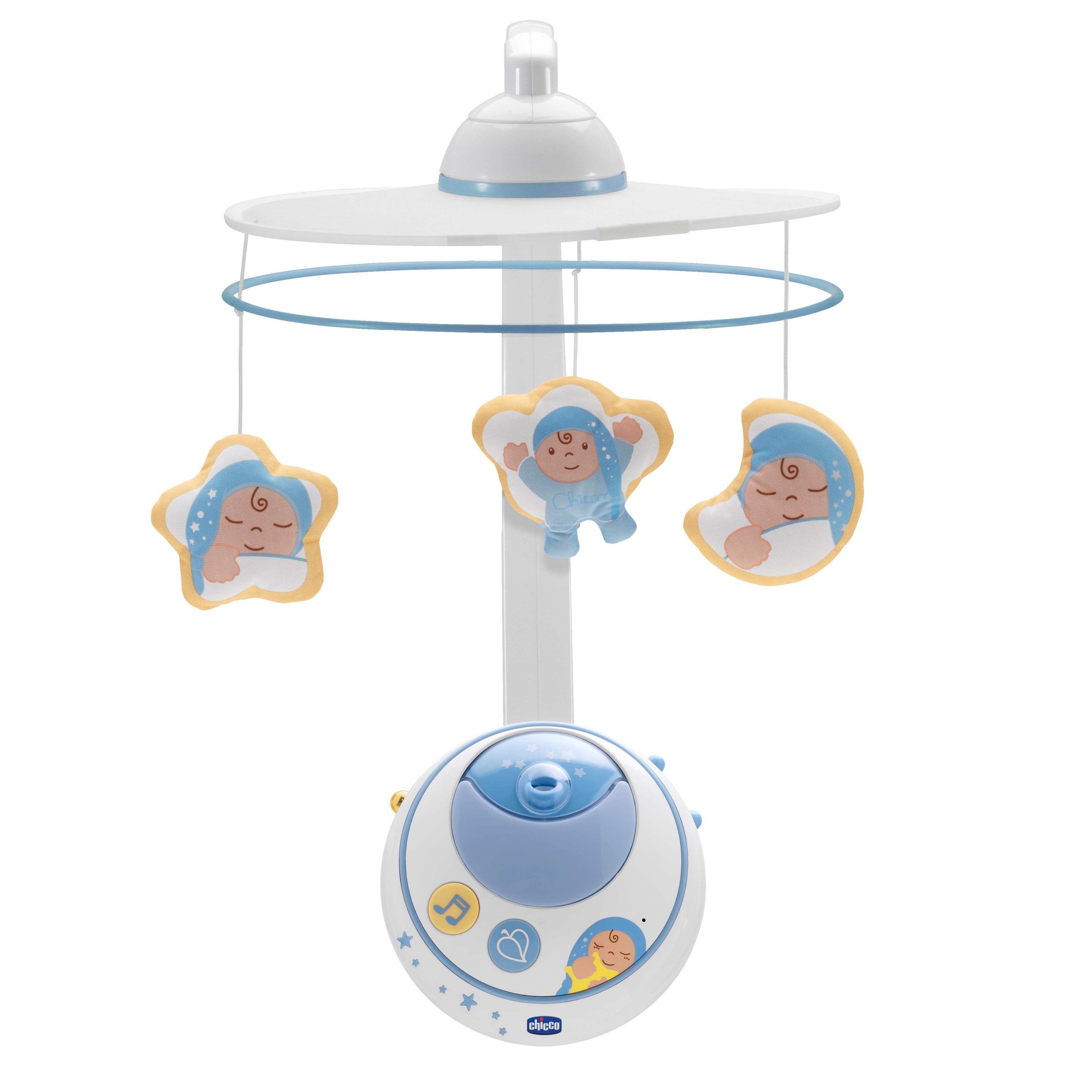 Chicco Dubbele Projectie Mobiel Blauw