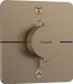 Hansgrohe Showerselect Comfort Q thermostaat inbouw voor 2 functies brushed bronze