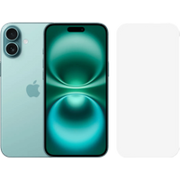 Apple iPhone 16 Plus 128GB Green + BlueBuilt Screen Protector Glass
