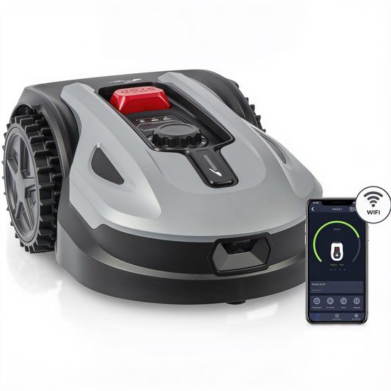 Zoef Robot Katrien Robotmaaier - 500m² - Wifi & Bluetooth - App - 2024 Model