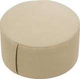 Relaxdays Meditatiekussen - 13 x 33 cm - Katoen - Beige
