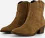 Tamaris Cowboylaarzen bruin Leer - Dames