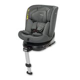 Foppapedretti Iturn i-Size kinderautostoel 360° draaibaar met een hoogte van 40-150 cm, grijs