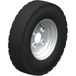 Blickle Rad-Luftreifen PA 412/4 Koppelwiel Wieldiameter: 400 mm Draagvermogen (max.): 350 kg 1 stuk(s)