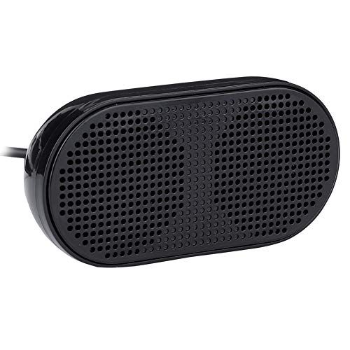 Basics Stereo 2.0-Luidsprekers voor PC of Laptop, 3,5 mm Aux-ingang, USB-Voeding, 1 Paar, Zwart