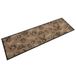 vidaXL Tapis de cuisine lavable imprimé matin 45x150 cm velours marron