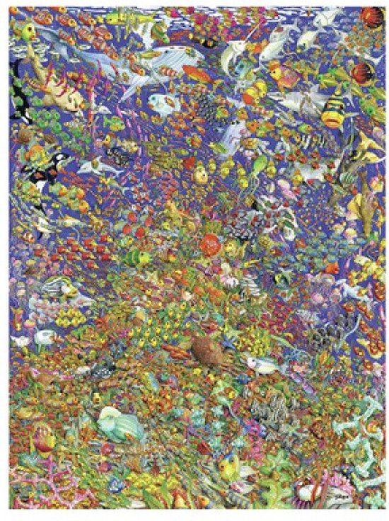 Ravensburger puzzel Shoal - legpuzzel dieren 1500 stukjes