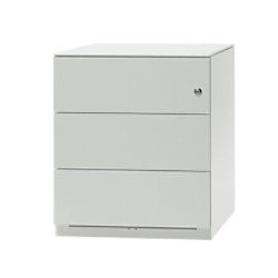 Bisley 3L Basic Ladeblok - Licht Grijs - 420x565x500mm - Afsluitbaar