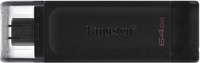 Kingston Technology 64GB USB-C 3.2 Gen 1 DataTraveler 70