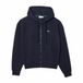 Lacoste Sweat à capuche femme SF2669 Regular Fit Bleu Coton Taille 38