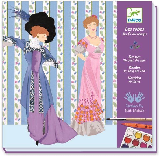 Djeco Knutselset Dresses through the ages