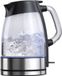 Korkmaz Retro Bouilloire, 1,7 litre, avec poignée ergonomique et design en verre