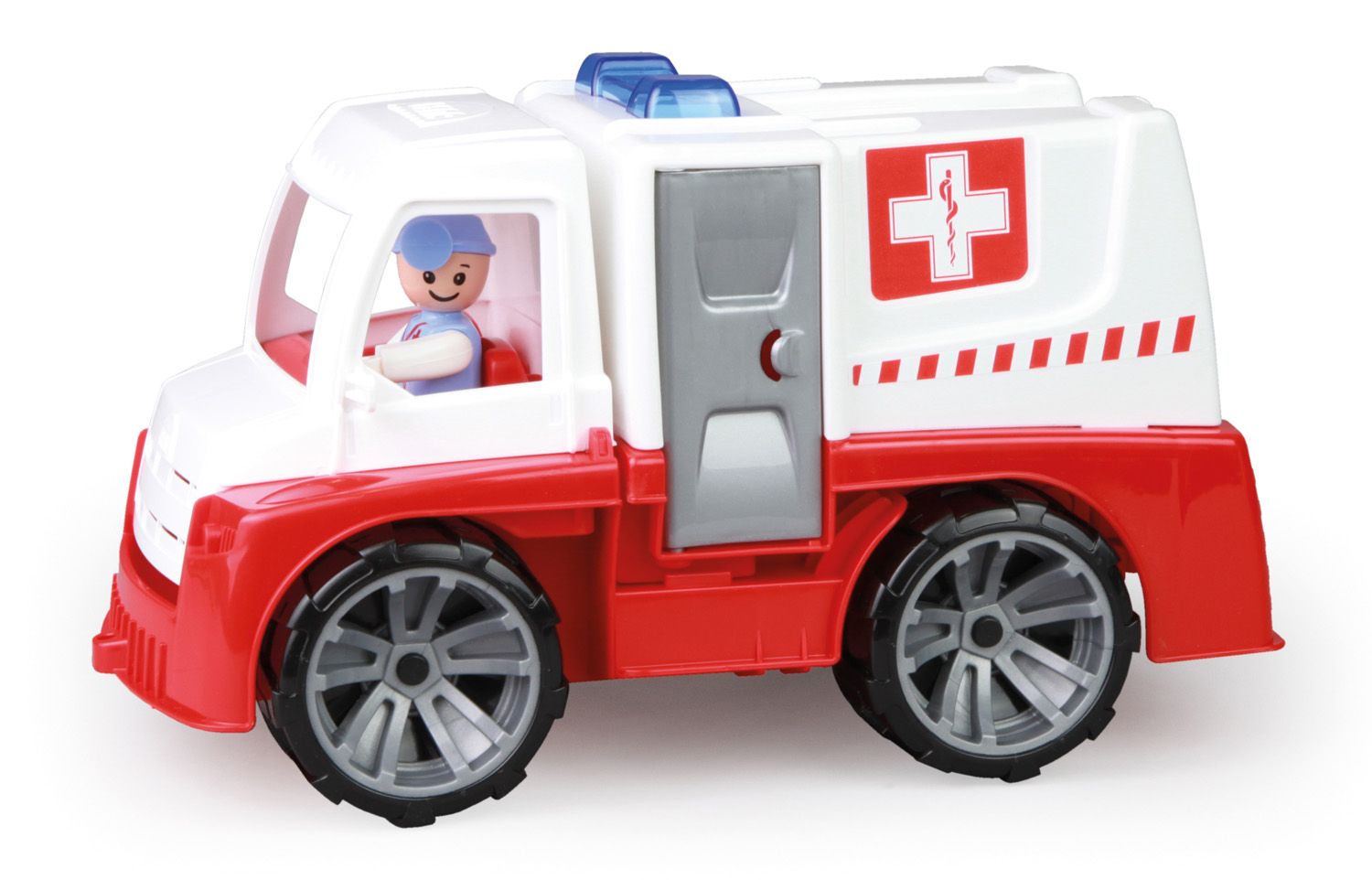 Lena TRUXX Ambulance met Accessoires - 29cm - Rood